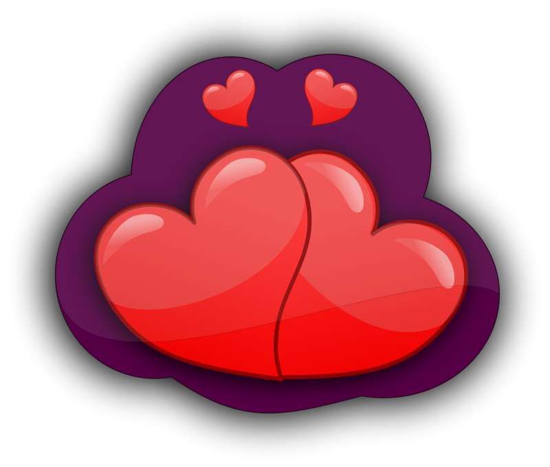 free vector Loving Hearts #2