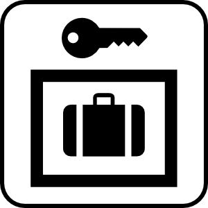 free vector Luggage Storage clip art