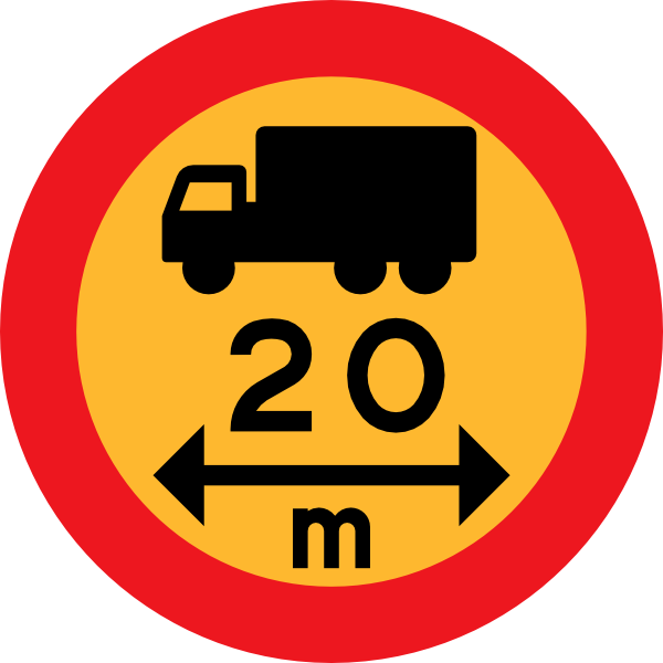 free vector M Truck Sign clip art