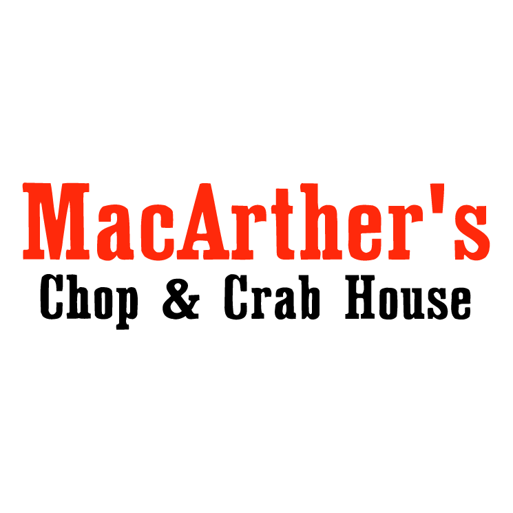 free vector Macarthers chop crab house