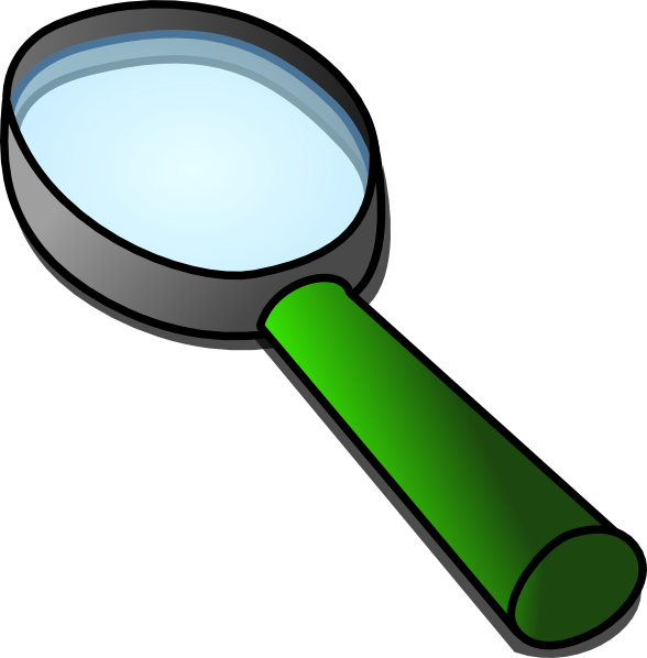 free clipart images magnifying glass - photo #20