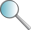 free vector Magnifying Glass clip art