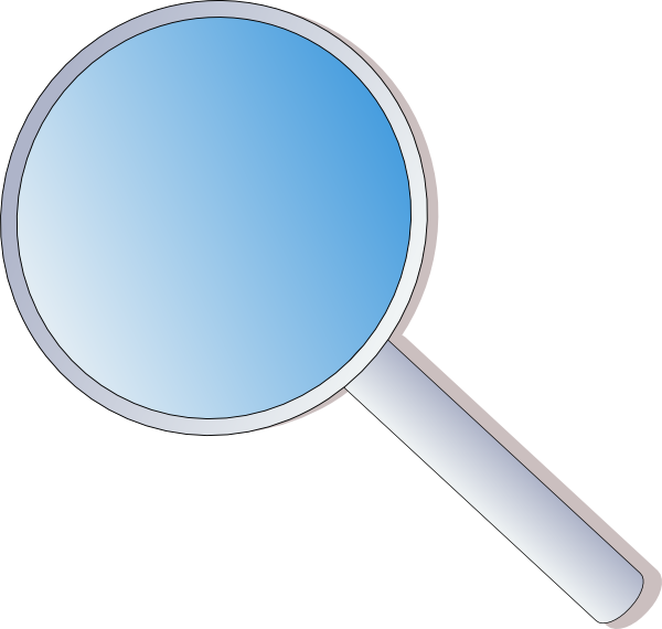 free vector Magnifying Glass clip art