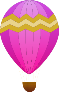 free vector Maidis Hot Air Balloons clip art