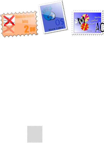 free vector Mailing Stamps clip art