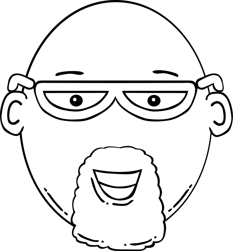 free vector Man Face Cartoon
