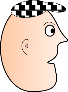 free vector Man Head clip art