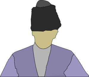 free vector Man Wearing Russian Hat clip art