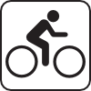 free vector Map Symbols Bike clip art