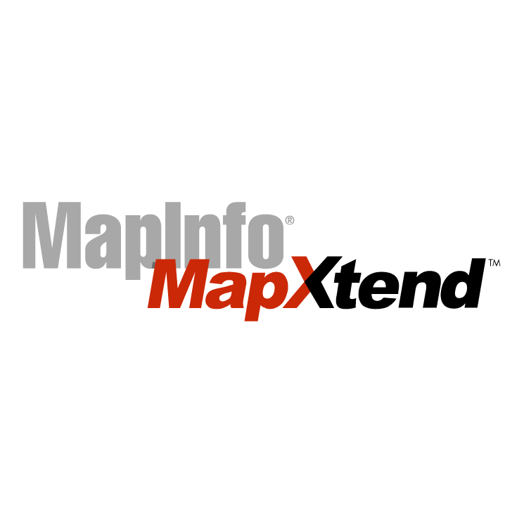 free vector Mapinfo mapxtend