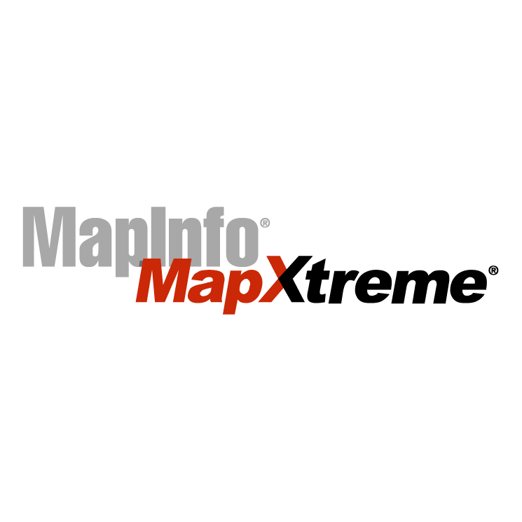 free vector Mapinfo mapxtreme