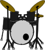 free vector Marcelomotta Drums clip art