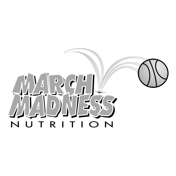 free vector March madness nutrition