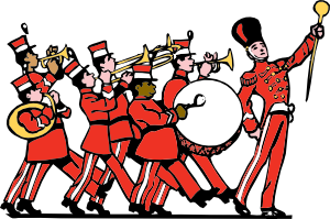 free vector Marching Band clip art