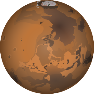 free vector Mars clip art