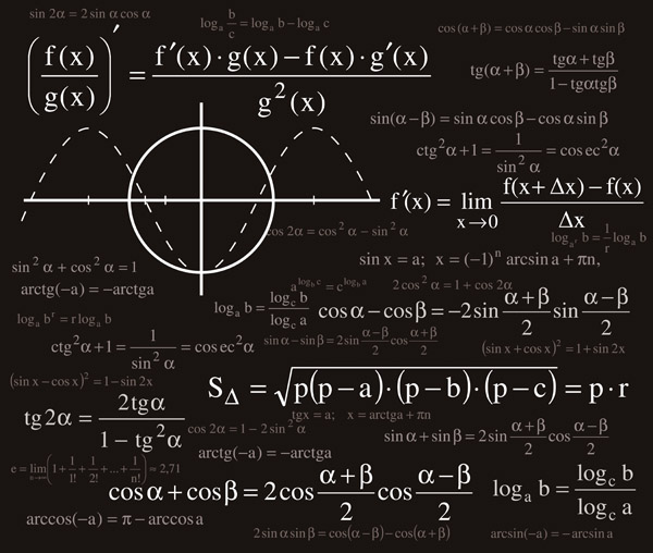 free vector Mathematical amp physical formulas vector