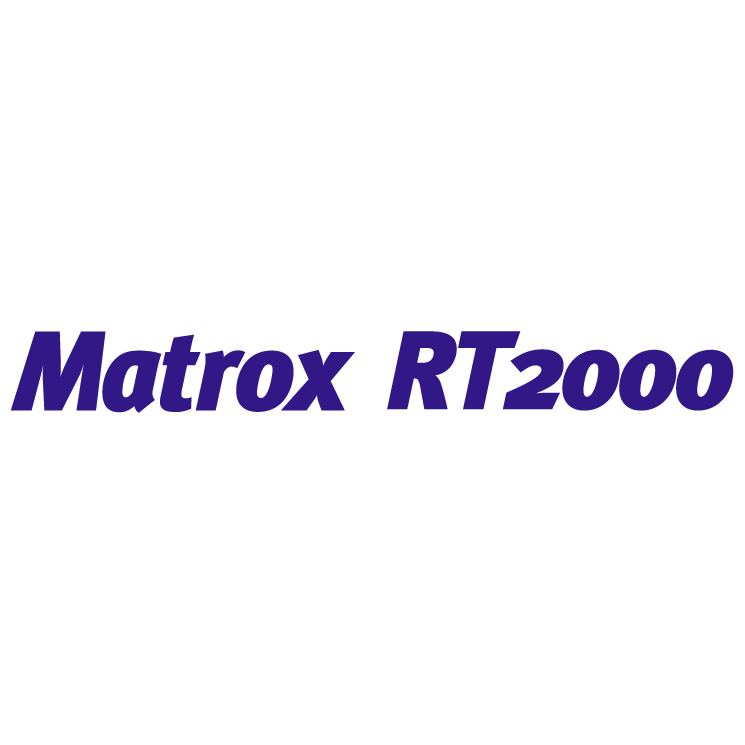 free vector Matrox rt2000