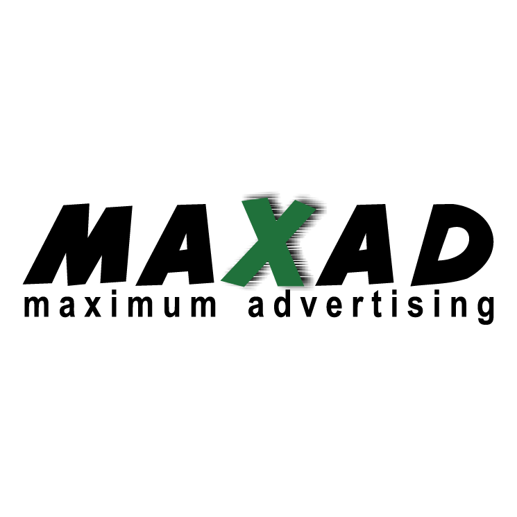 free vector Maxad advertising