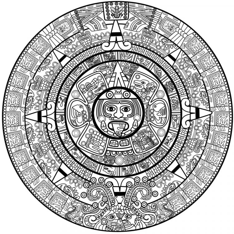 free vector Mayan patterns 03 vector