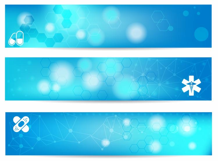 free vector Medical banners