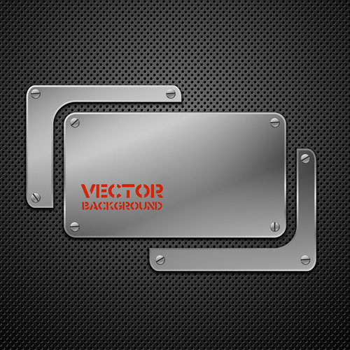 free vector Metal background 02 vector