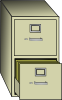 free vector Metal File Cabinet clip art
