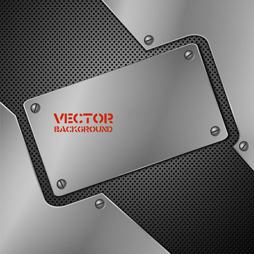 free vector Metallic stainless steel 01 vector