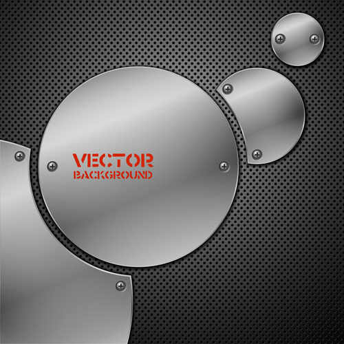 free vector Metallic stainless steel 02 vector