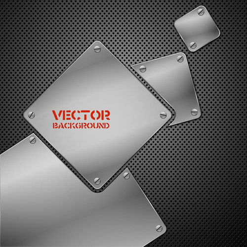free vector Metallic stainless steel 03 vector