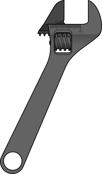 free vector Method Adjustable Wrench clip art