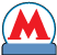 free vector Metro Moscow logo