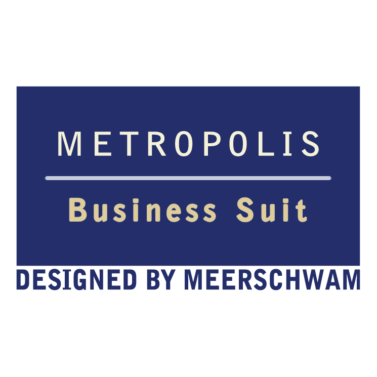 free vector Metropolis business suit