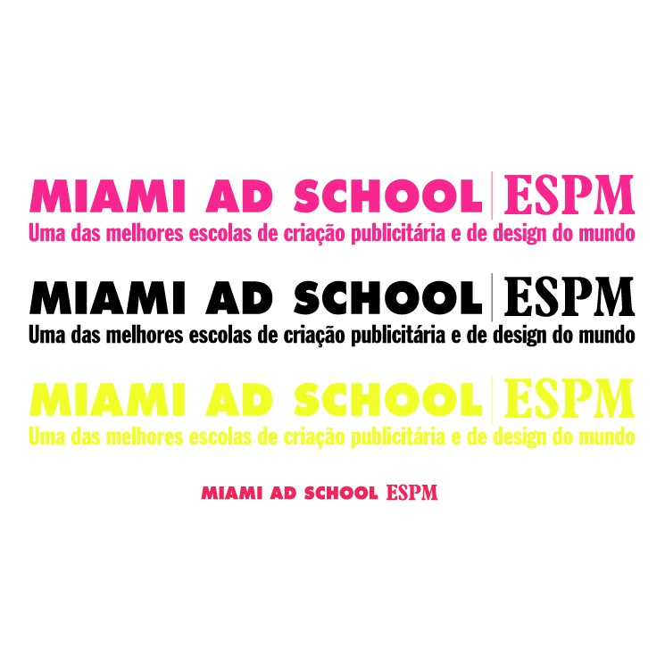 free vector Miami ad schoolespm