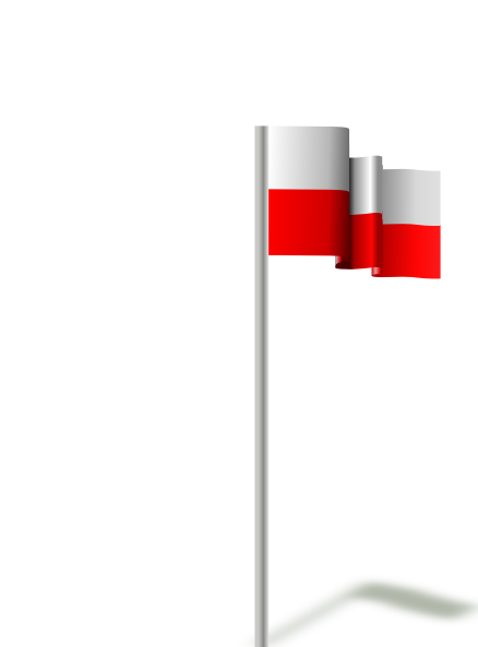 free vector Michaelin Flag Poland Wind clip art
