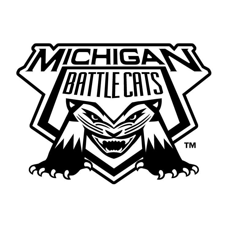 free vector Michigan battle cats