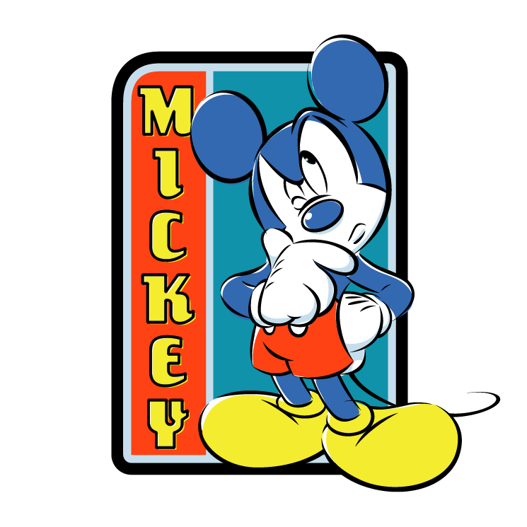 free vector Mickey mouse 14