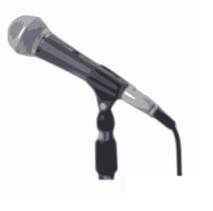 free vector Microphone clip art