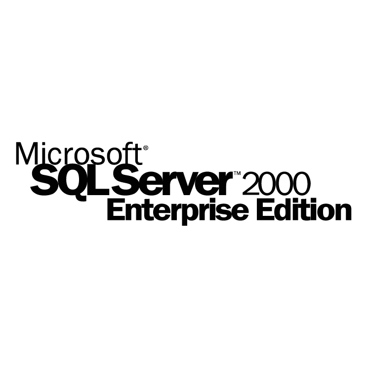 free vector Microsoft sql server 2000