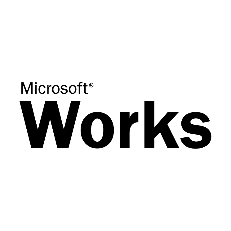 free vector Microsoft works