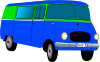 free vector Mini Bus clip art