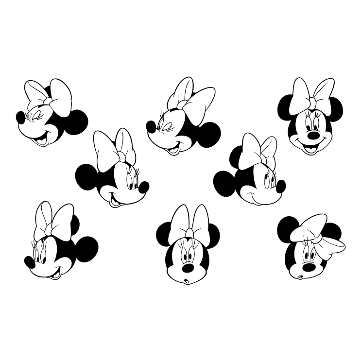 free vector Minnie mouse 1