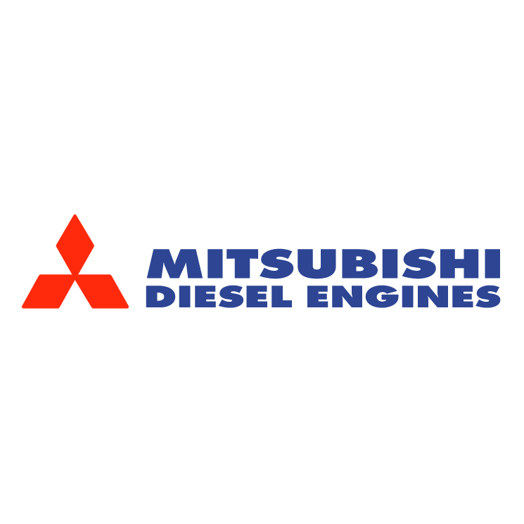 free vector Mitsubishi diesel engines
