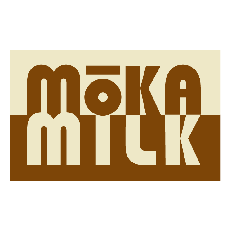 free vector Moka milk