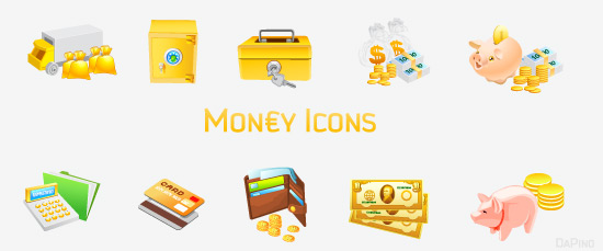 free vector Money Icons