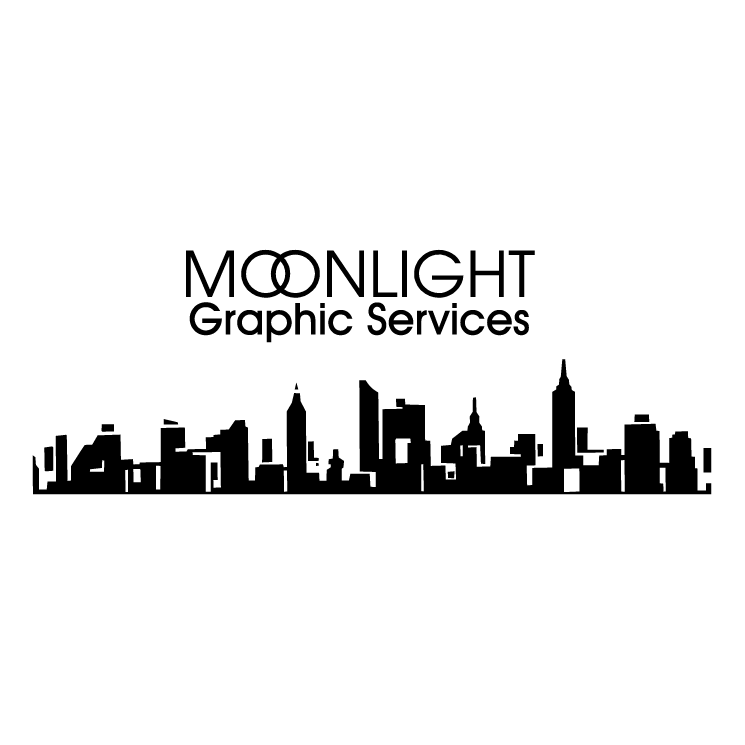 free vector Moonlight graphic services