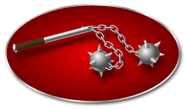 free vector Morning Star Weapon clip art