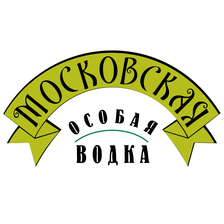 free vector Moskovskaya vodka