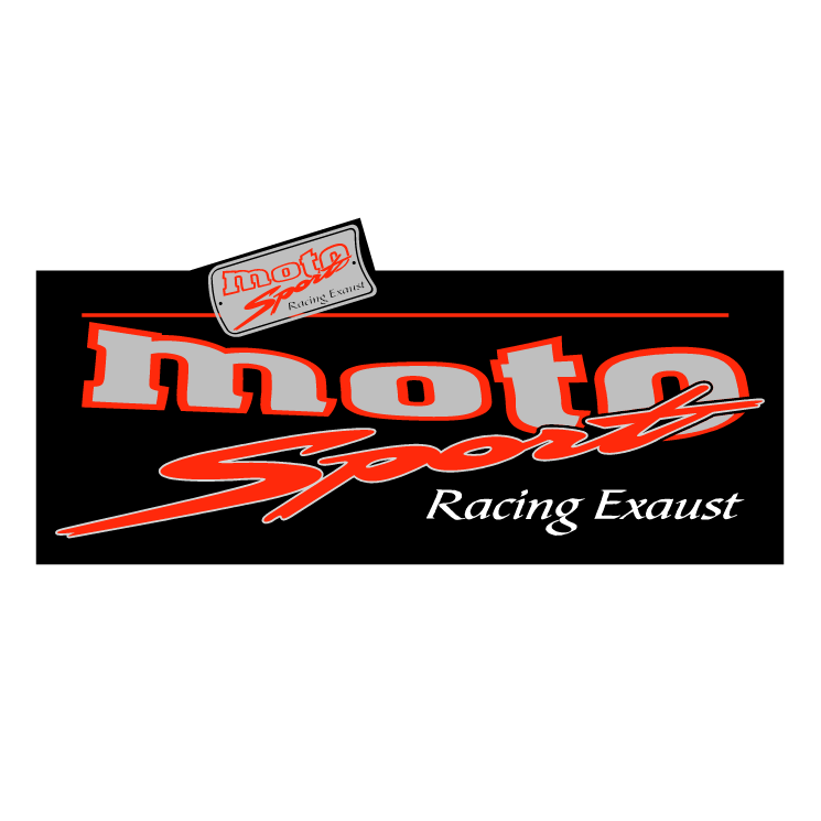 free vector Moto sport racing exaust