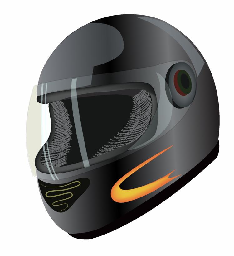free vector Motorcycle helmet