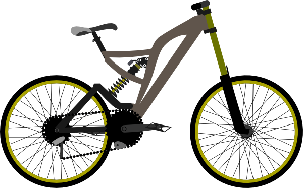 free vector Mountain Bike clip art